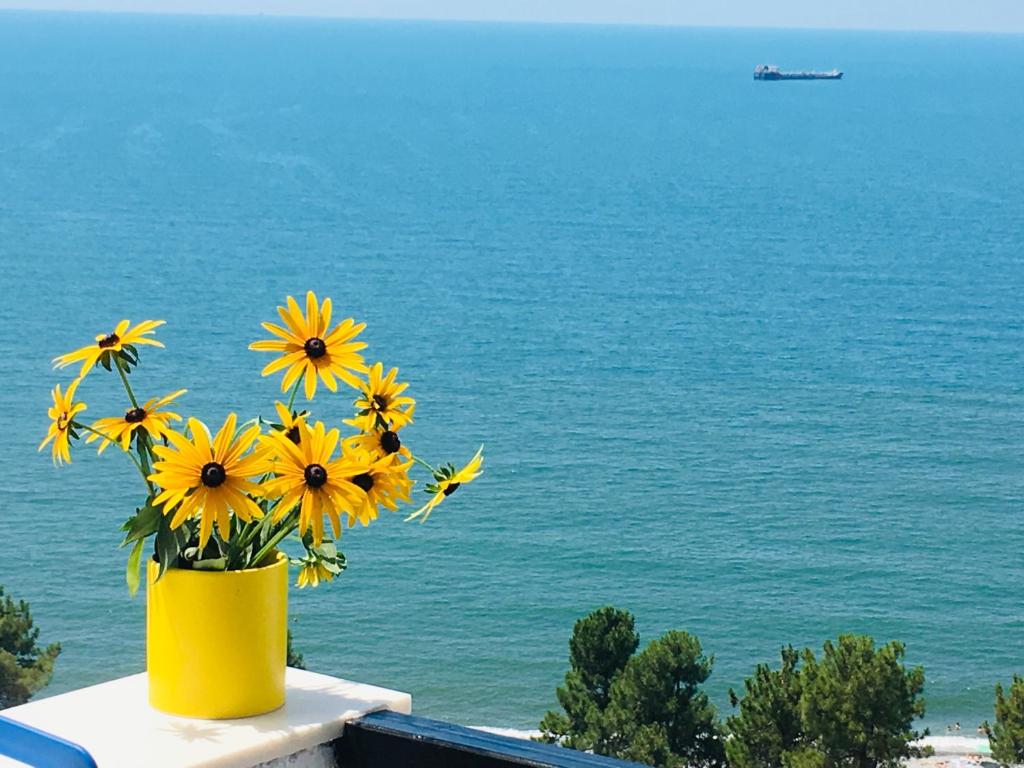 Yellow room with sea view room 2